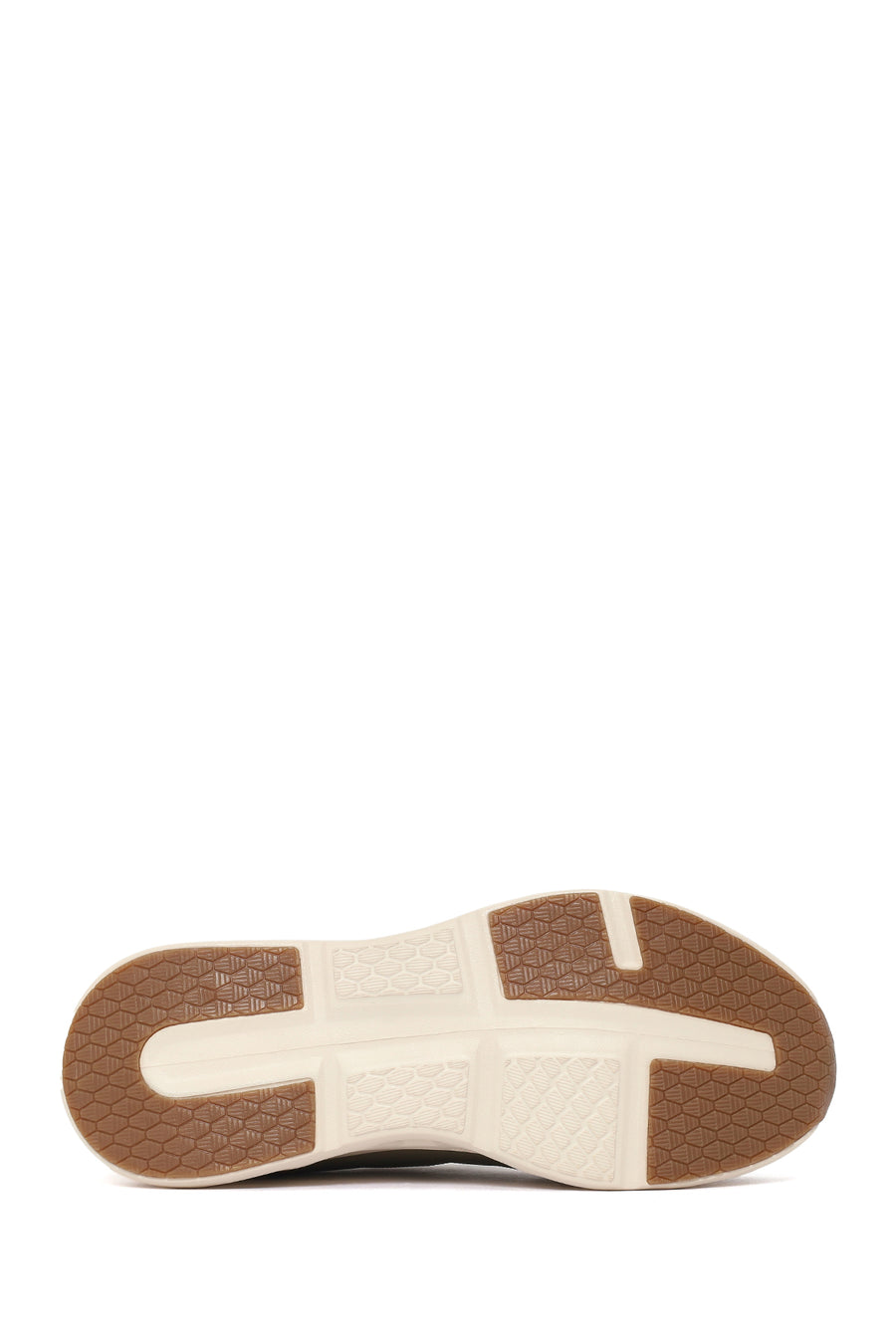 Derimod Zero Male Khaki Thick-Soled Lace-Up Fabric Sneakers