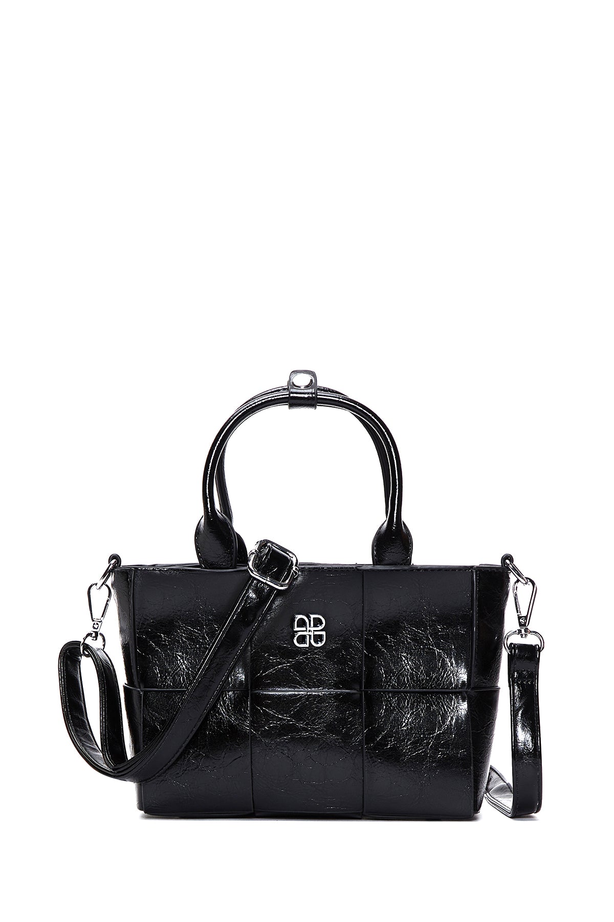 Women's Black Long Strap Mini Handbag 24WBD260018 | Derimod