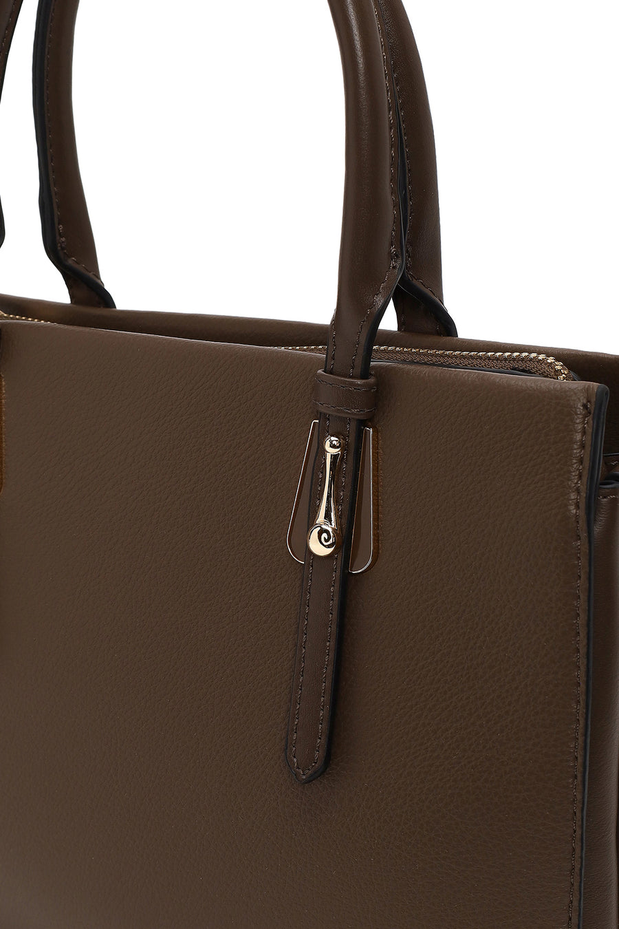 Woman Mink Classic Shoulder Bag with Long Strap