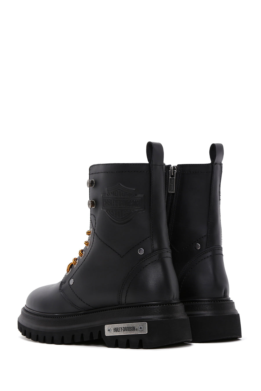 Harley Davidson Women's Black Dearie Leather Boots