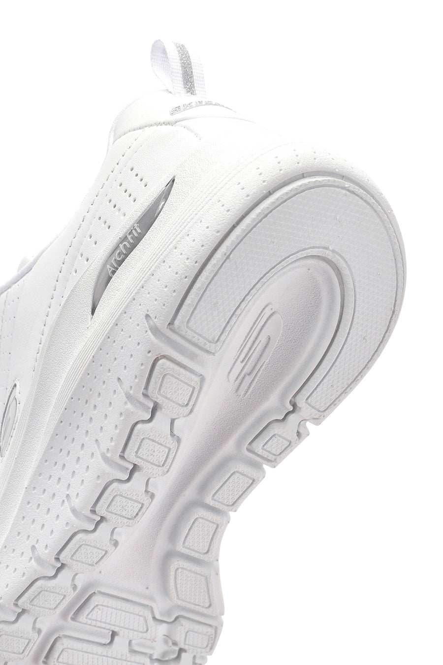 Skechers Kadın Beyaz Arch Fit Bağcıklı Kalın Tabanlı Sneaker