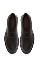 Male Brown Lace-up Leather Casual Shoes | Derimod