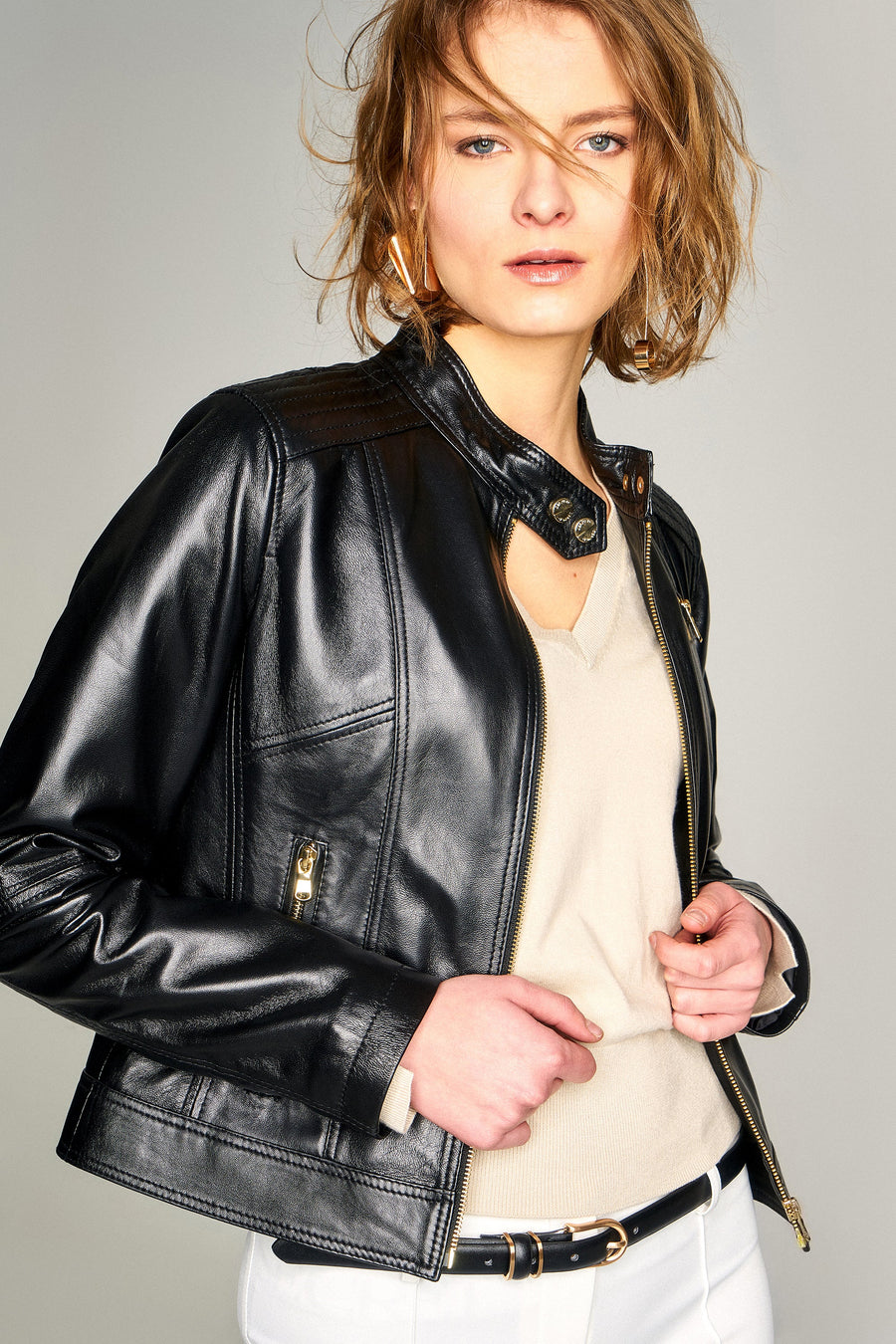 Kylie Women's Leather Jacket