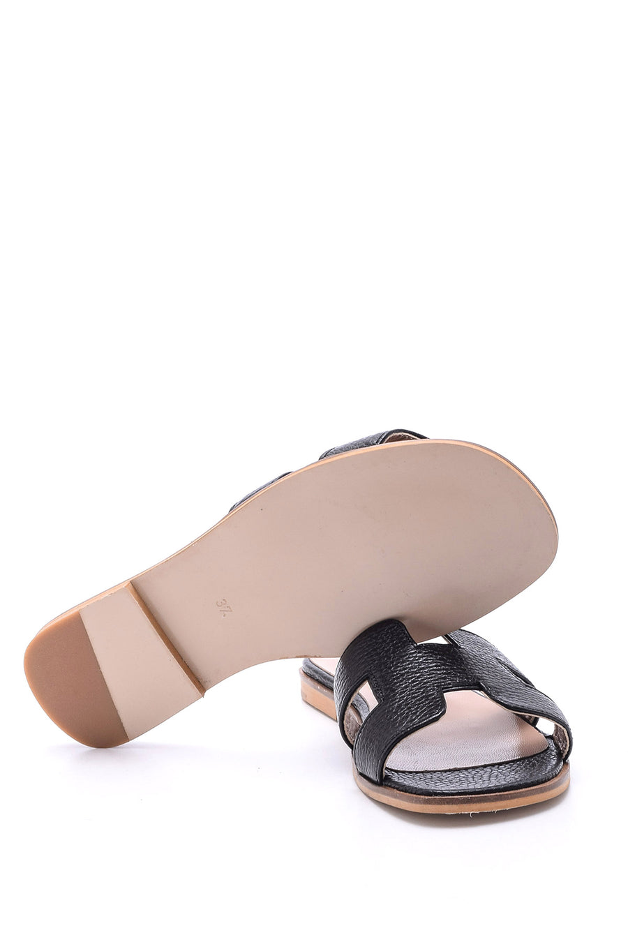 Women's Leather Slippers