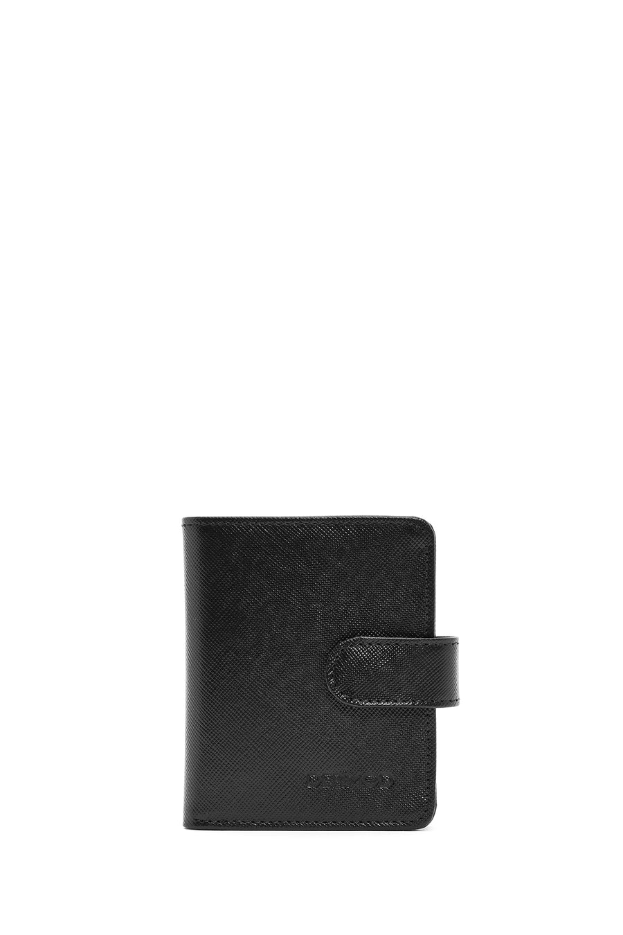 Men's Black Leather Card Holder 000A2D307526 | Derimod
