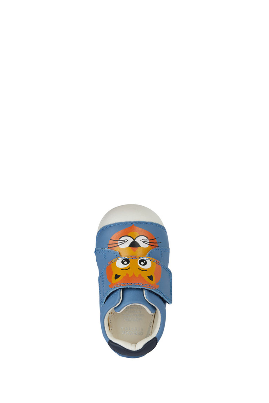 Geox Erkek Bebek Mavi Tutim Bantlı Süet Sneaker