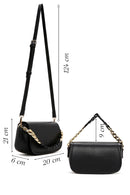 Women's Black Crossbody Bag | Derimod