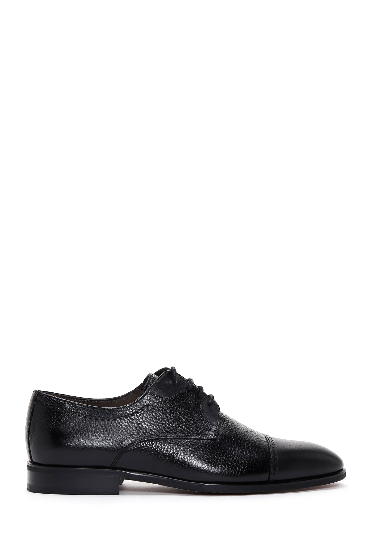 Erkek Siyah Deri Klasik Ayakkabı 23SFD6534FT | Derimod