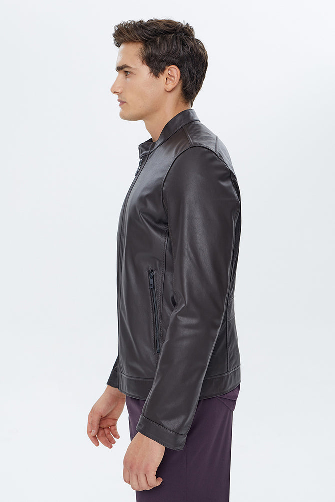 Atlanta Men's Brown Coat