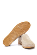 Erkek Bej Süet Deri Loafer | Derimod