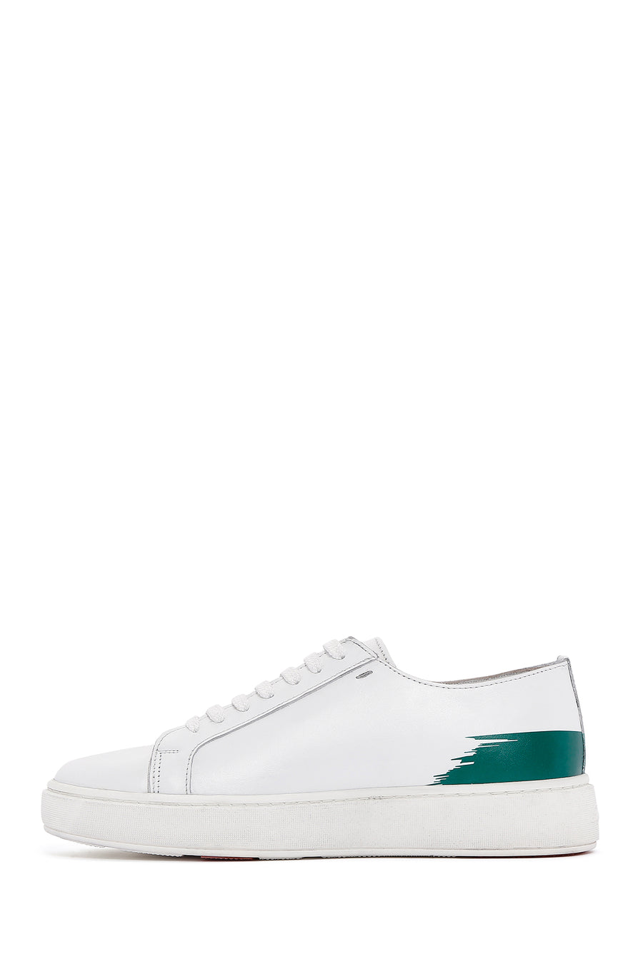 Erkek Beyaz Deri Sneaker