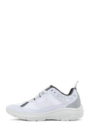 Women's White Lace-Up Thick Soled Sneaker | Derimod