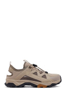 Men's Beige Leather Casual Shoes | Derimod
