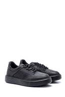 Men's Leather Printed Sneaker | Derimod