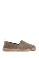 Men's Mink Suede Espadrilles | Derimod