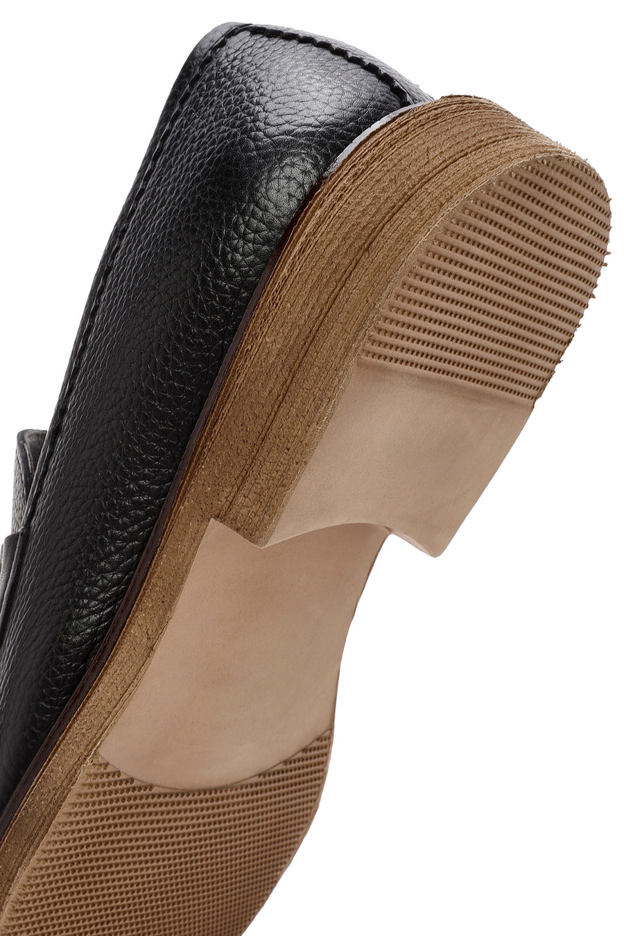 Men's Black Leather Classic Loafer