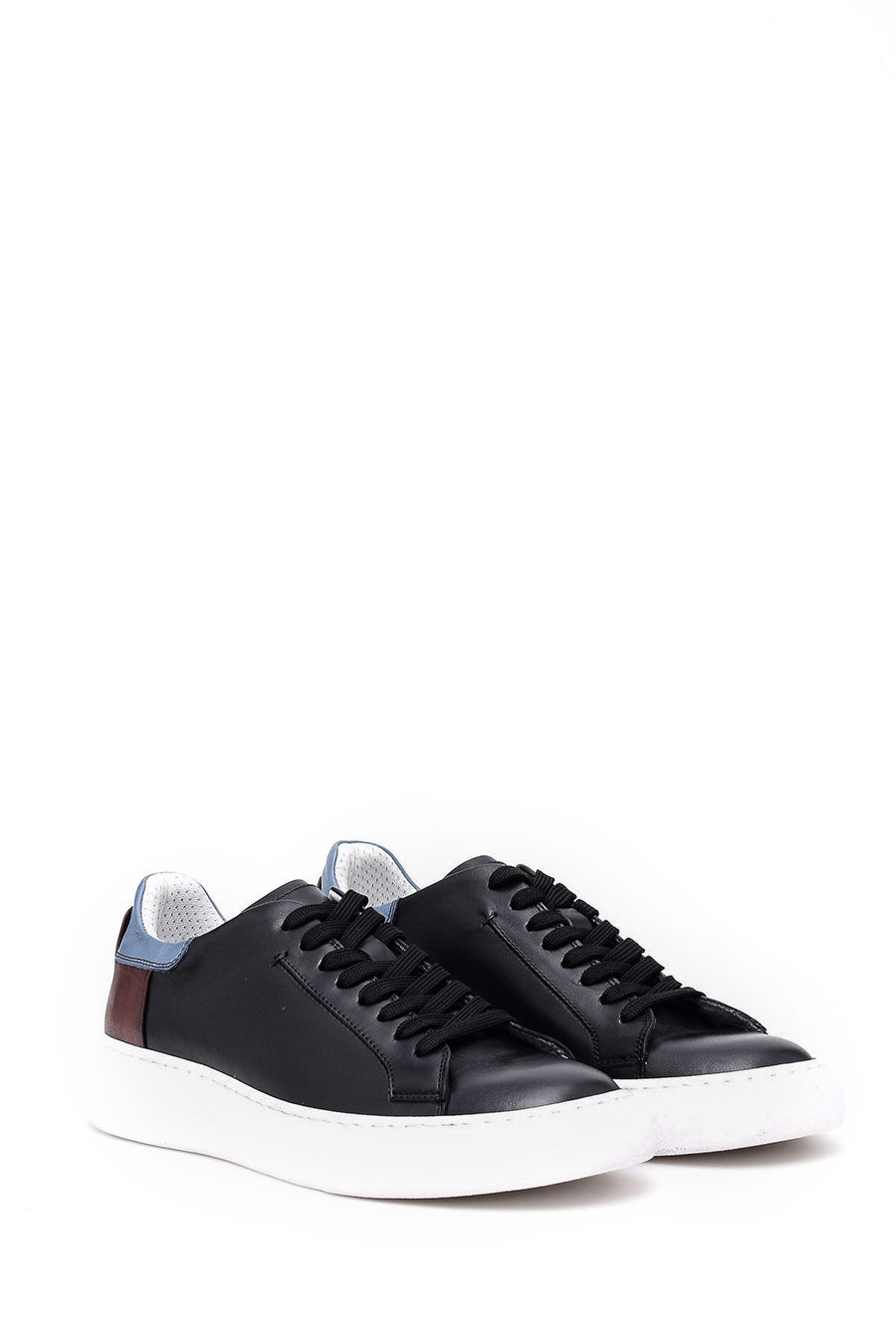 Men's Back Detailed Leather Sneaker