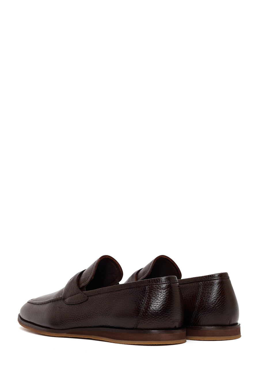 Male Brown Leather Classic Loafer