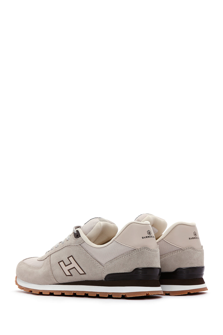 Hammer Jack Erkek Bej Deri Sneaker