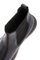 Men's Black Leather Chelsea Boots | Derimod