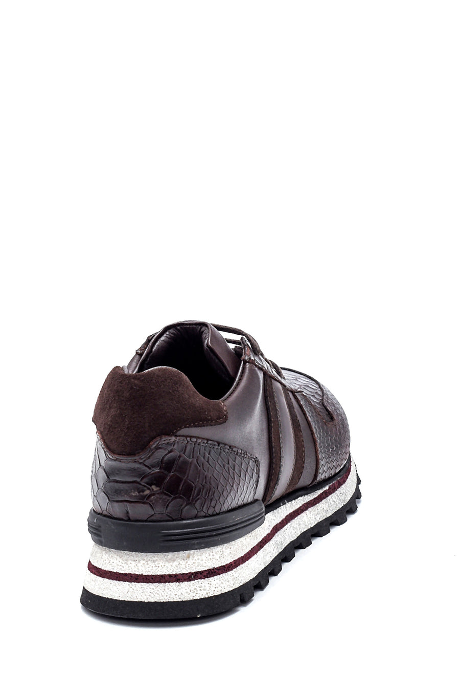 Erkek Deri Kroko Sneaker