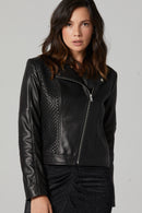 Colette Women's Leather Jacket | Derimod