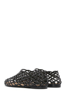 Women's Black Jelly Ballerina | Derimod