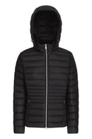 Geox Women's Black Jaysen Hooded Coat | Derimod