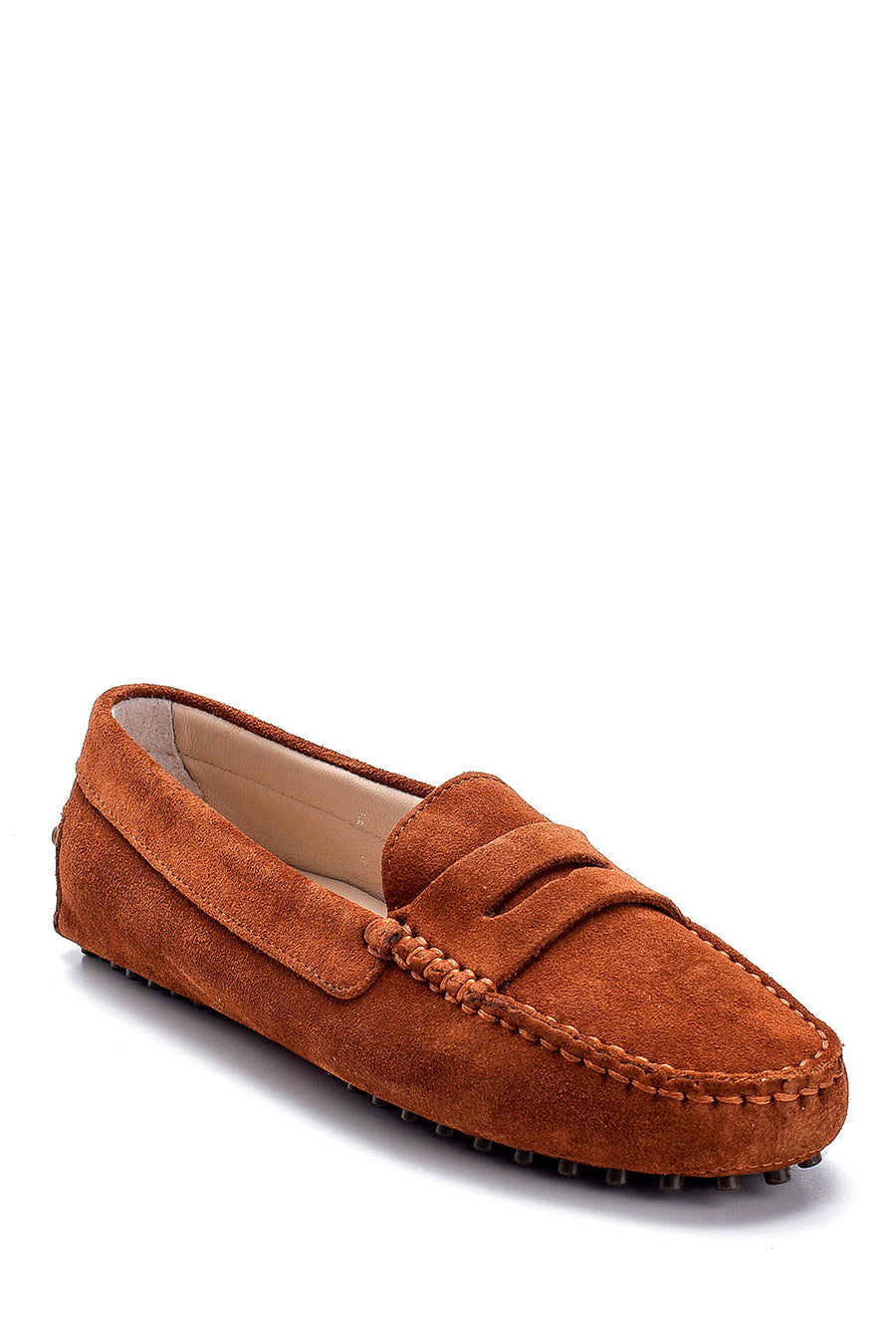 Kadın Süet Loafer