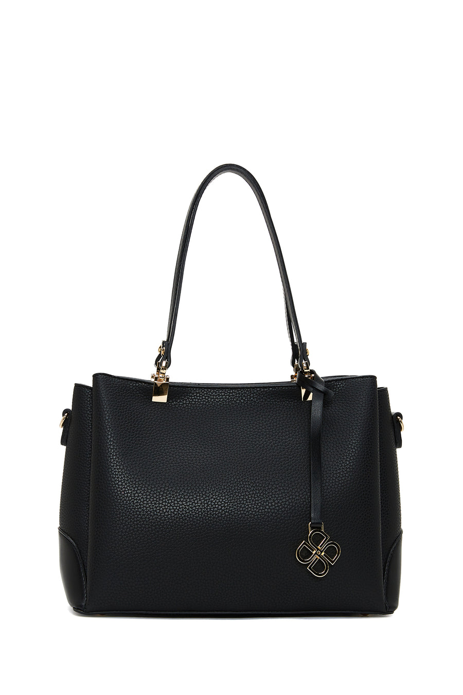 Women's Black Classic Shoulder Bag