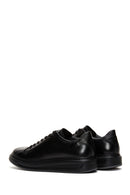 Men's Black Leather Thick Soled Sneaker | Derimod