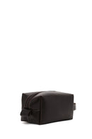 Male Dark Brown Leather Handbag | Derimod