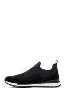 Men's Black Lace-up Leather Sneaker | Derimod