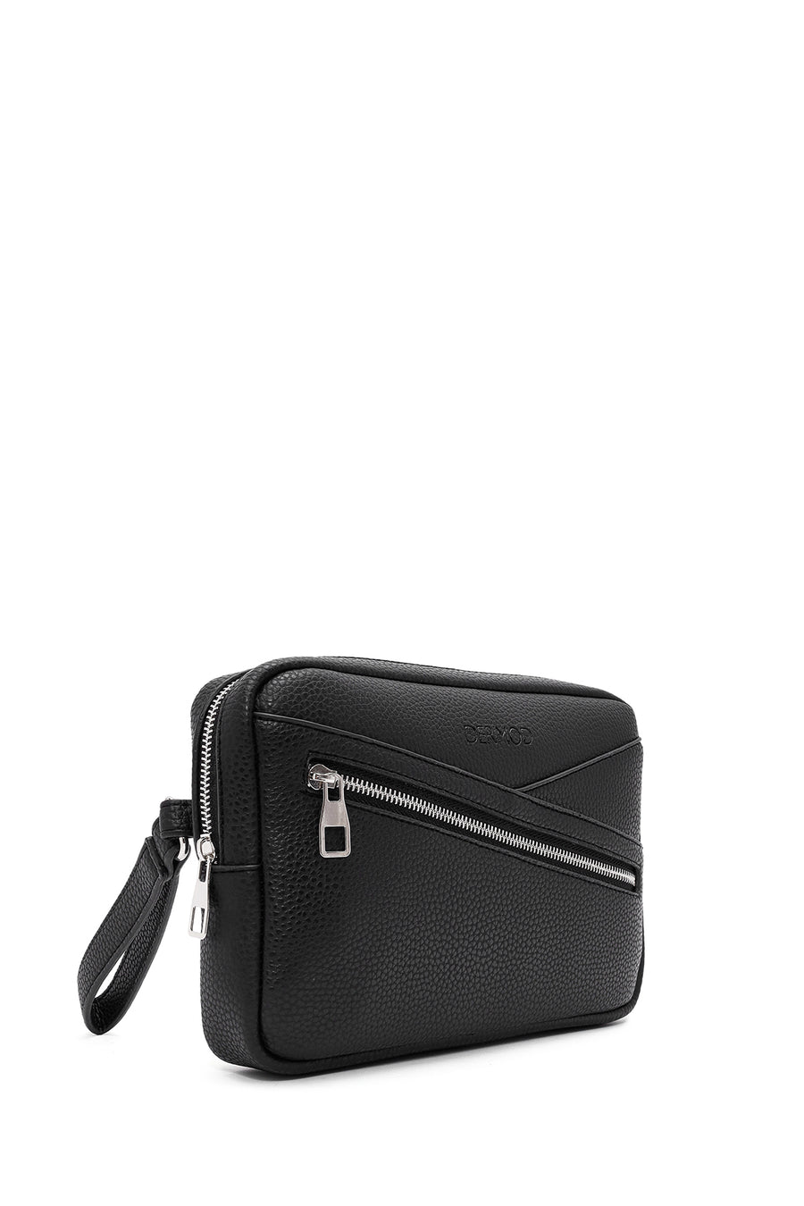 Men's Black Mini Handbag