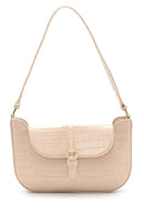 Women's Crocodile Detailed Shoulder Bag | Derimod