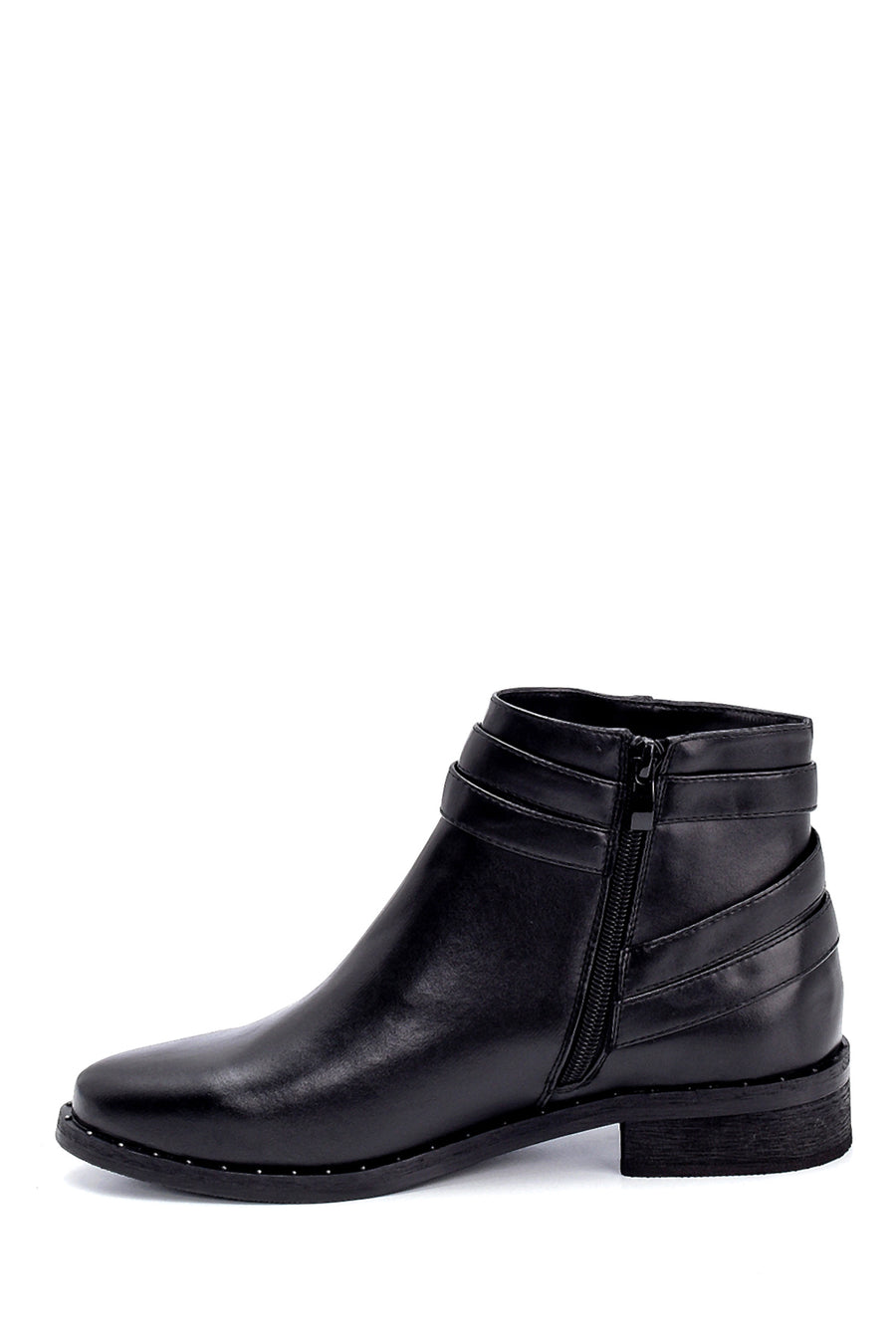 Women's Buckle Detailed Boots