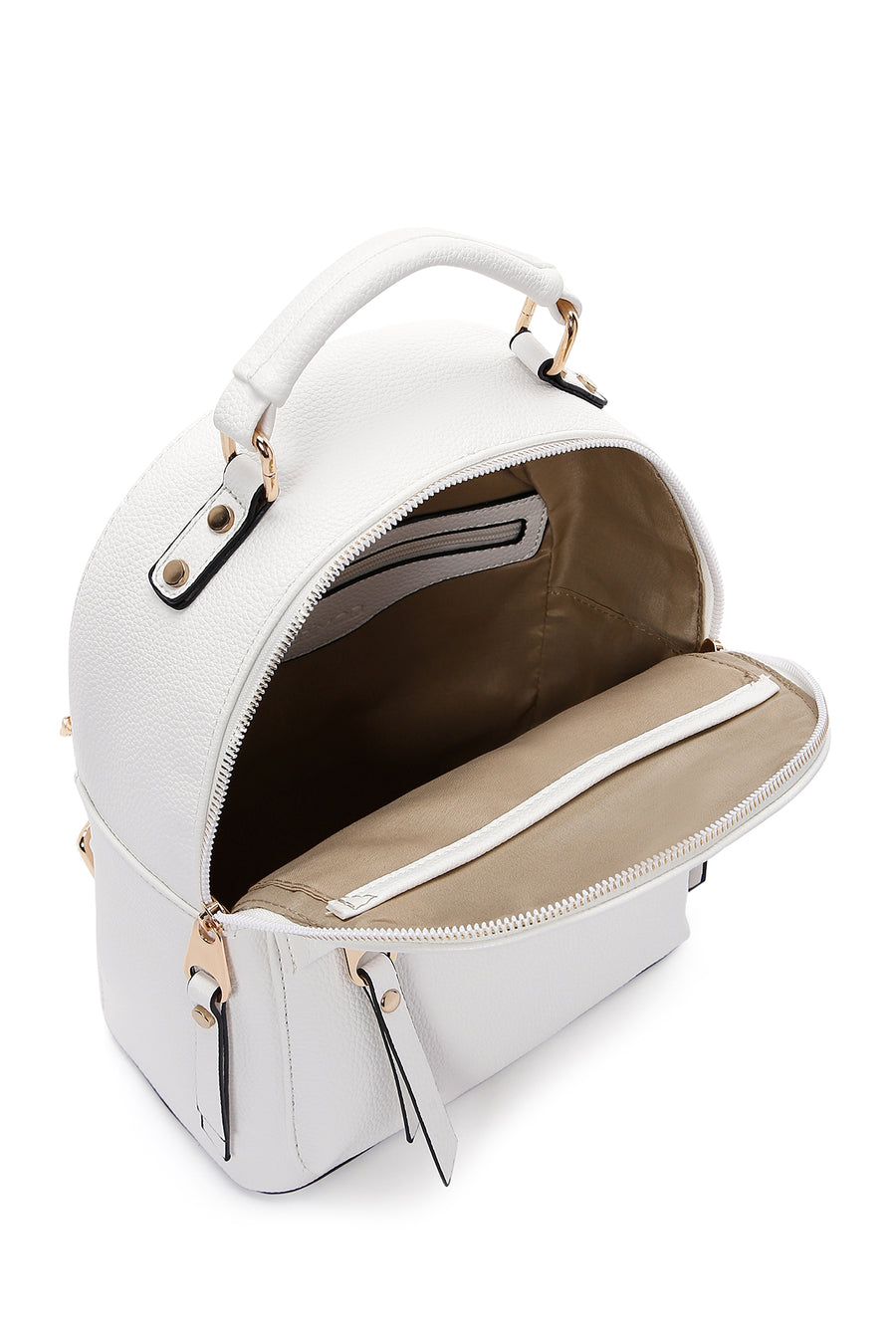 Women's White Backpack
