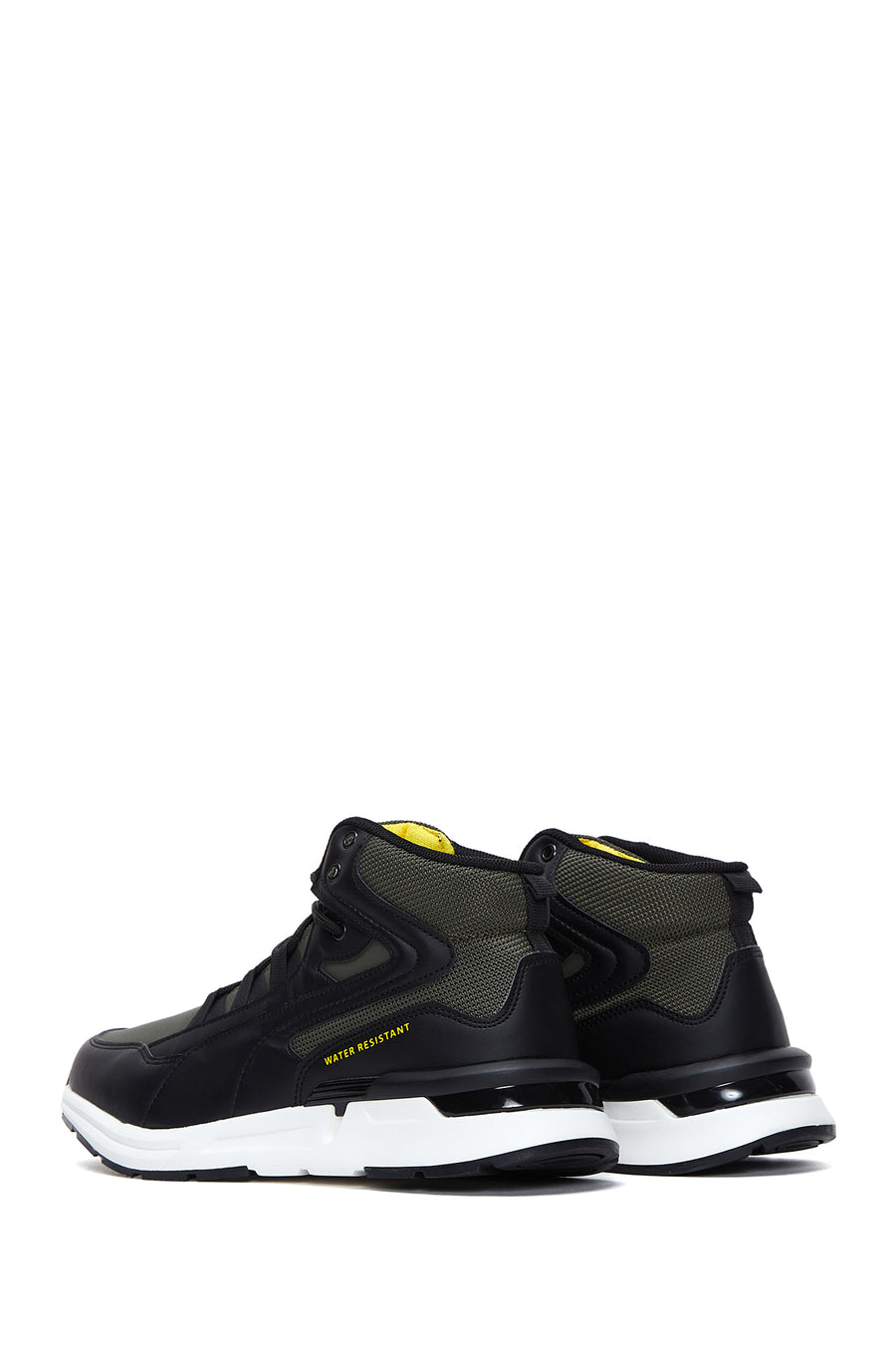 Men's Khaki High Top Sneaker