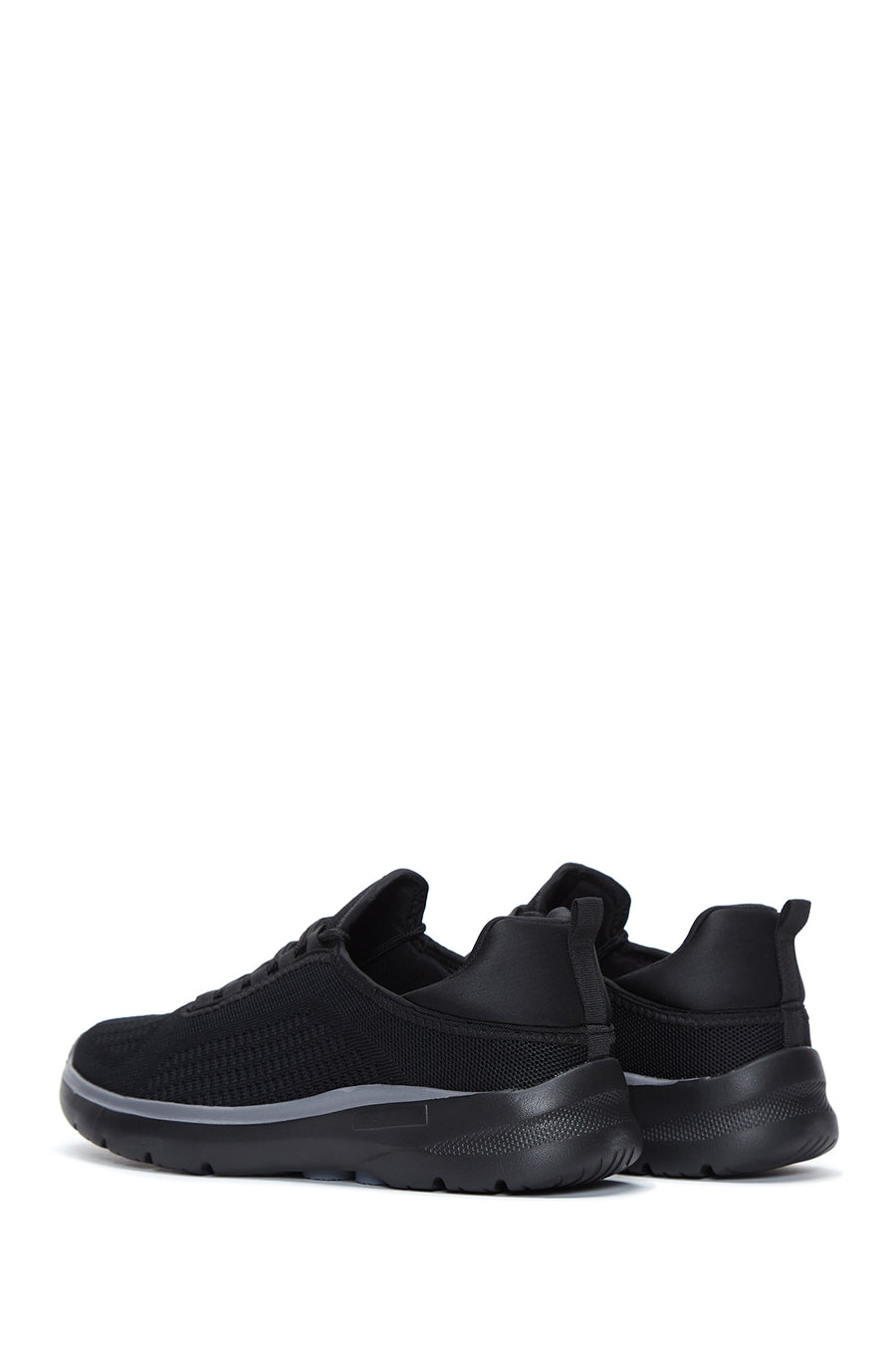 Derimod Zero Men's Black Lace-Up Thick Soled Sneaker