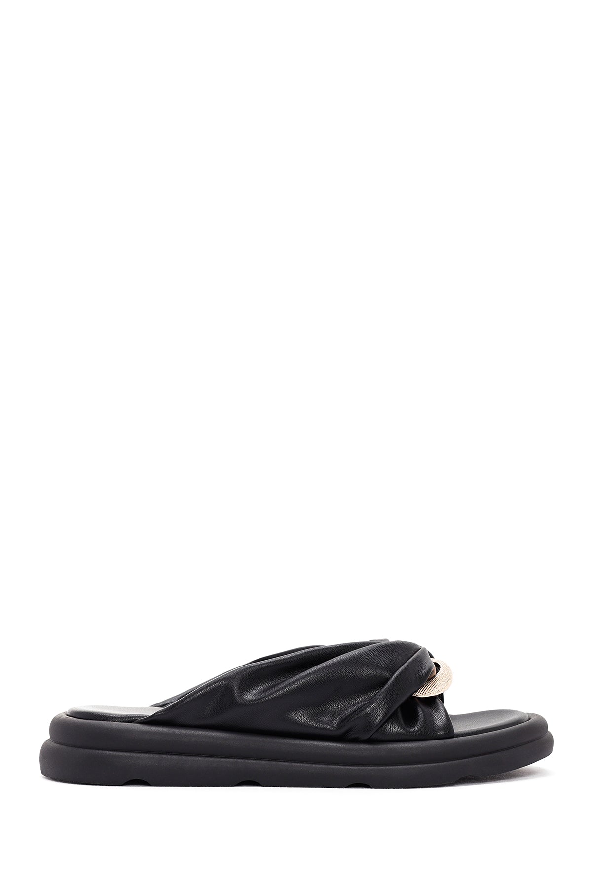 Women's Black Slippers 24SFE400818 | Derimod