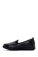 Women's Black Leather Comfort Shoes | Derimod