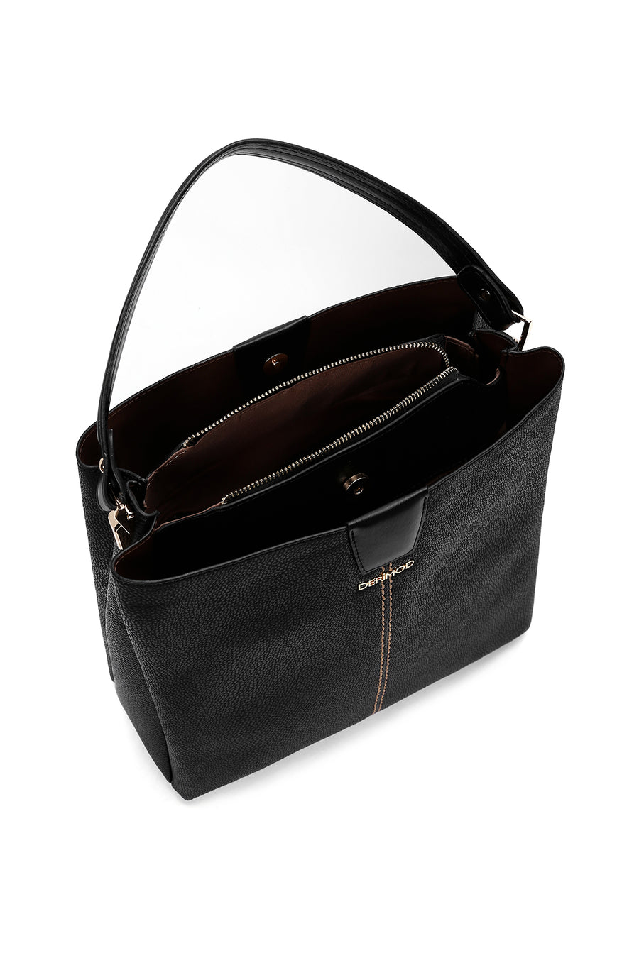 Women's Black Long Strap Crossbody Bag