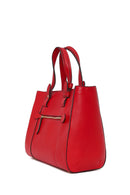 Women's Red Long Strap Leather Shoulder Bag | Derimod