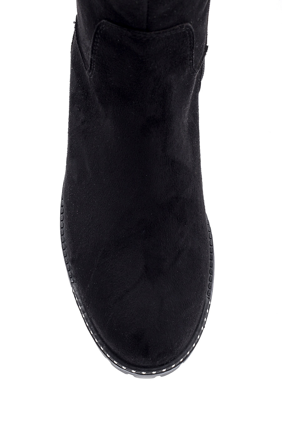 Women's Suede Flat Boots