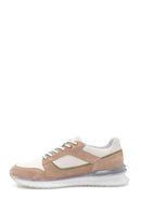 Erkek Bej Deri Sneaker | Derimod