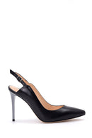 Women's Heeled Leather Shoes | Derimod