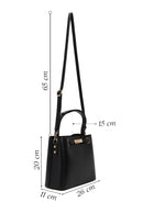 Woman Black Long-Strap Classic Shoulder Bag | Derimod
