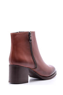 Women's Zippered Heeled Boots | Derimod