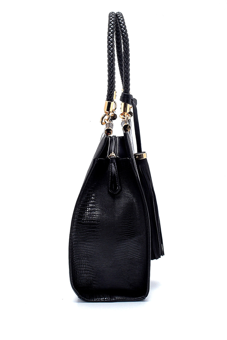 Women's Snakeskin Patterned Shoulder Bag