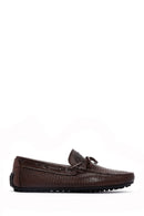 Men's Brown Leather Casual Loafer | Derimod